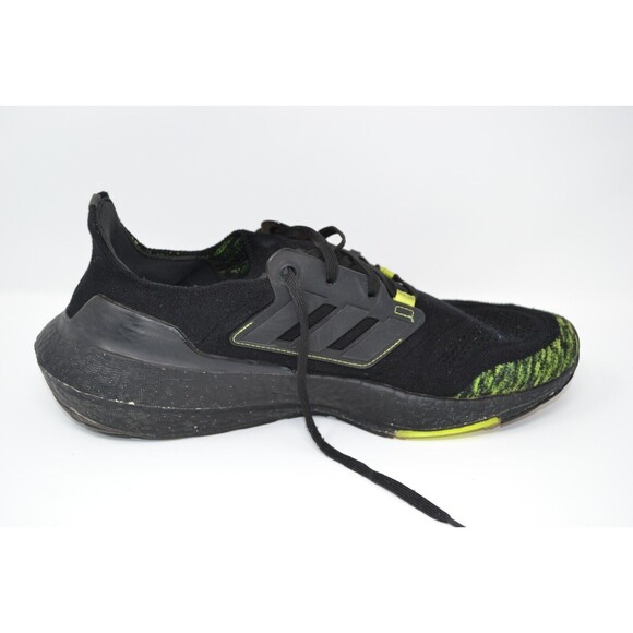 adidas Ultra Boost 22 GX5915 Men\'s 11 Sneakers Black‎ Yellow Mesh Running Shoes main image 7